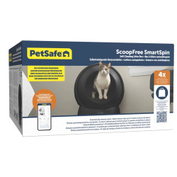 Automatski WC za mačke PetSafe® ScoopFree SmartSpin™ Black