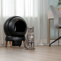 Automatski WC za mačke PetSafe® ScoopFree SmartSpin™ Black