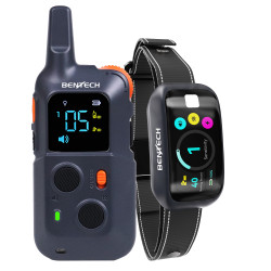 BENTECH T1000B Elektronička ogrlica za trening s funkcijom protiv lajanja